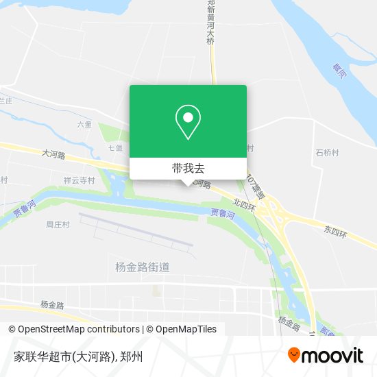 家联华超市(大河路)地图