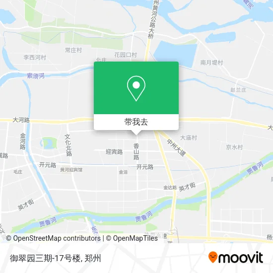 御翠园三期-17号楼地图