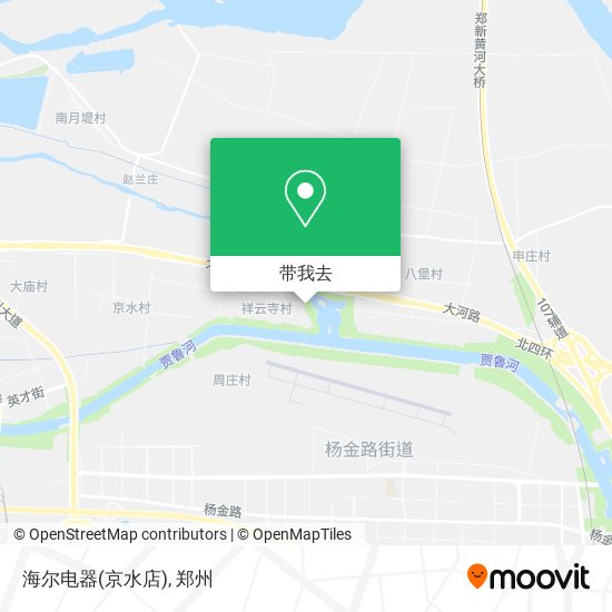 海尔电器(京水店)地图