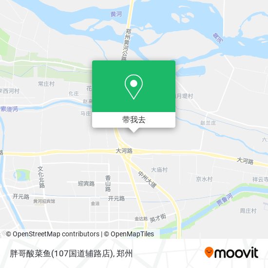 胖哥酸菜鱼(107国道辅路店)地图