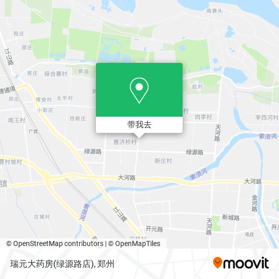 瑞元大药房(绿源路店)地图