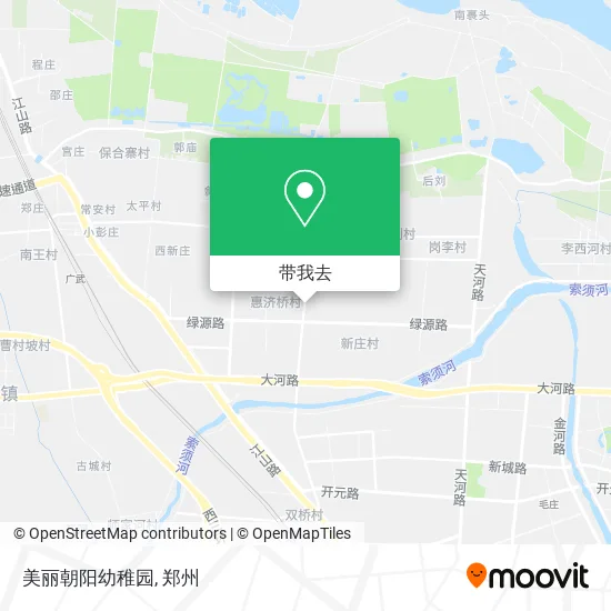 美丽朝阳幼稚园地图