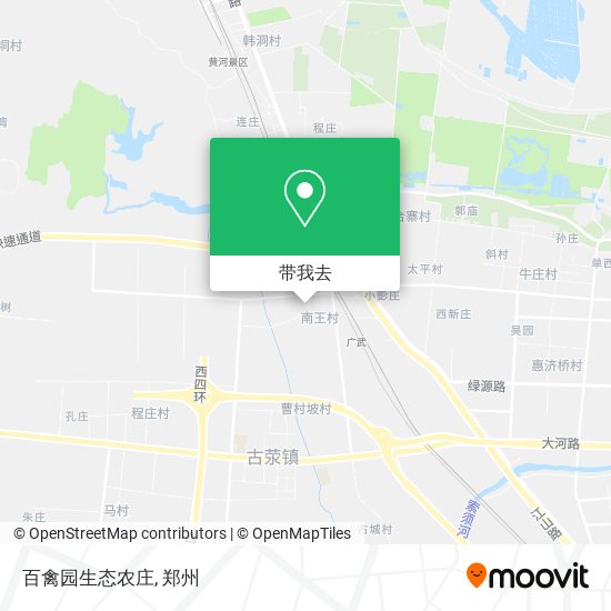 百禽园生态农庄地图