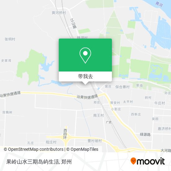 果岭山水三期岛屿生活地图