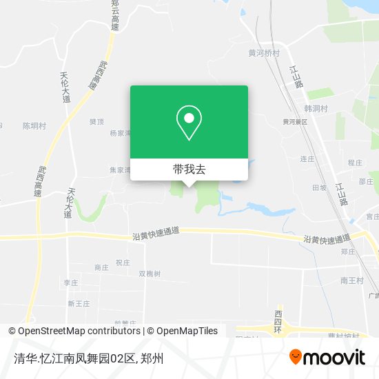 清华.忆江南凤舞园02区地图