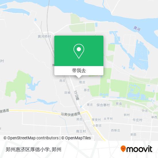 郑州惠济区厚德小学地图