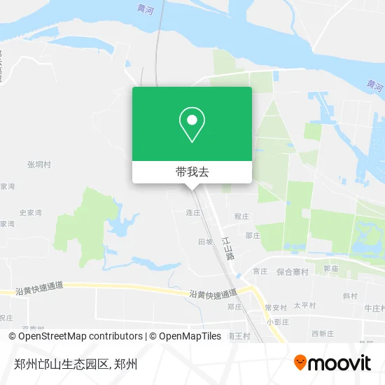 郑州邙山生态园区地图