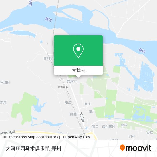 大河庄园马术俱乐部地图
