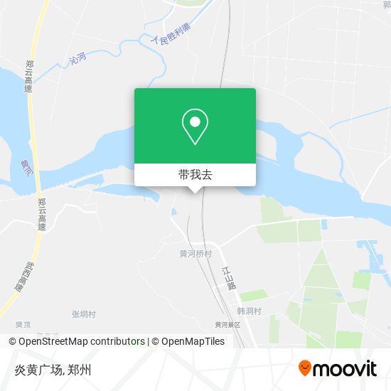 炎黄广场地图