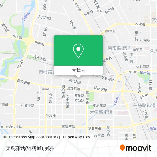 菜鸟驿站(锦绣城)地图