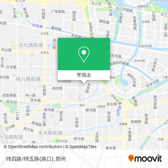 纬四路/纬五路(路口)地图