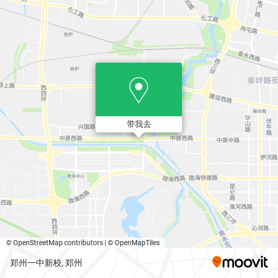 郑州一中新校地图