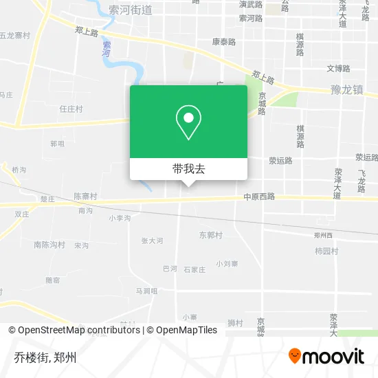 乔楼街地图