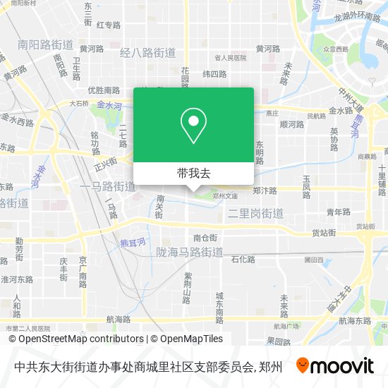 中共东大街街道办事处商城里社区支部委员会地图