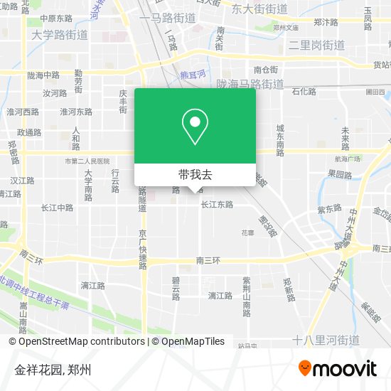金祥花园地图