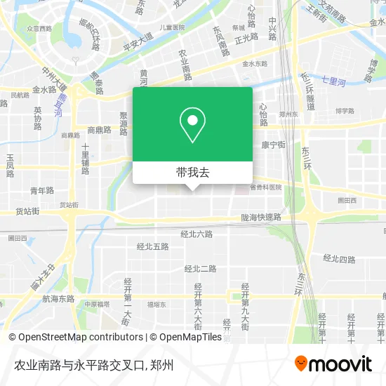 农业南路与永平路交叉口地图