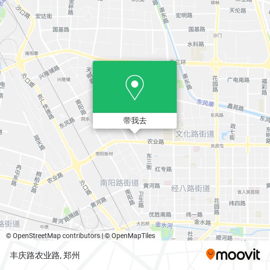 丰庆路农业路地图