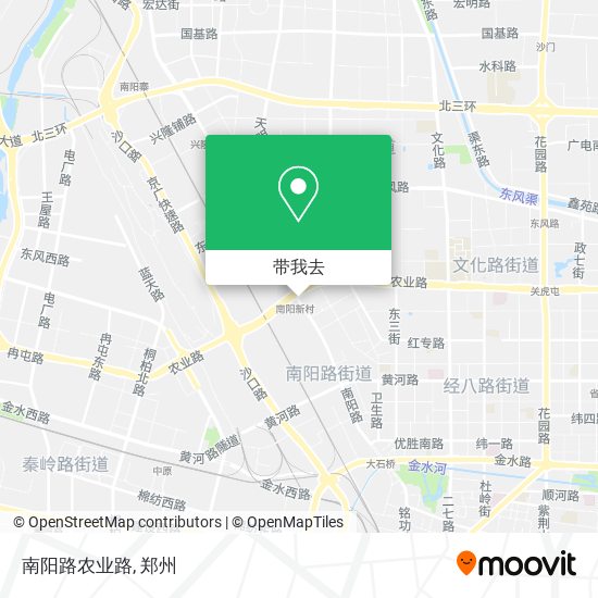 南阳路农业路地图