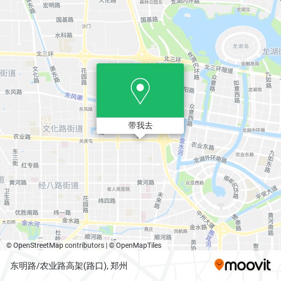 东明路/农业路高架(路口)地图