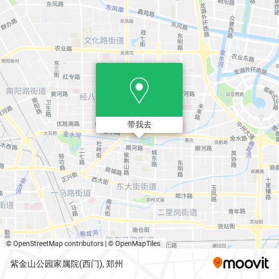 紫金山公园家属院(西门)地图