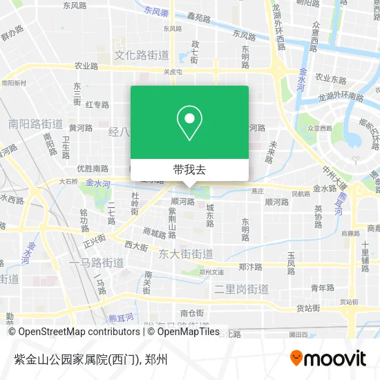 紫金山公园家属院(西门)地图