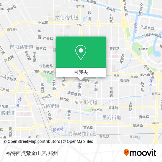 福特西点紫金山店地图