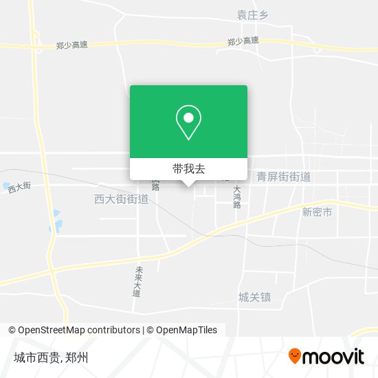城市西贵地图