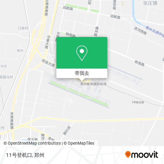 11号登机口地图