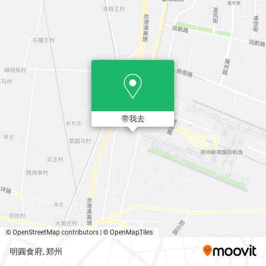 明圓食府地图