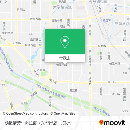 杨记清芳牛肉拉面（兴华街店）地图