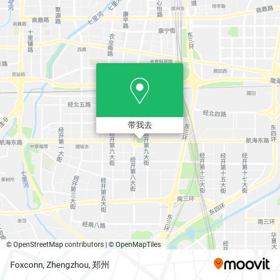 Foxconn, Zhengzhou地图