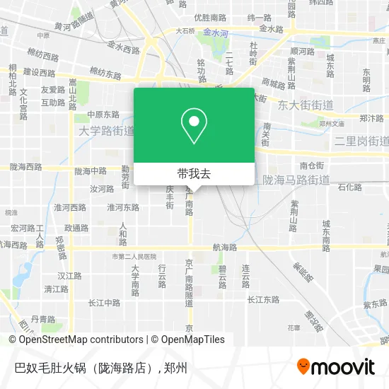 巴奴毛肚火锅（陇海路店）地图