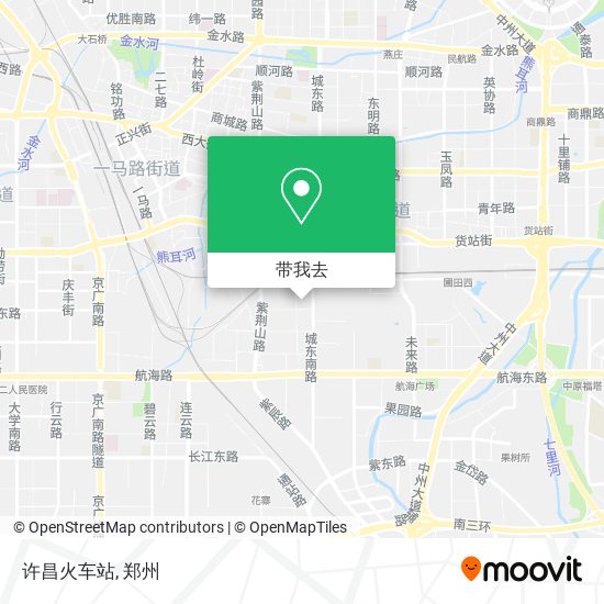 许昌火车站地图
