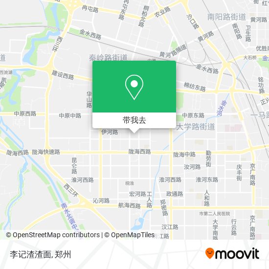 李记渣渣面地图