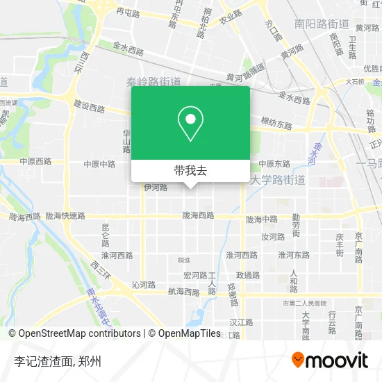 李记渣渣面地图