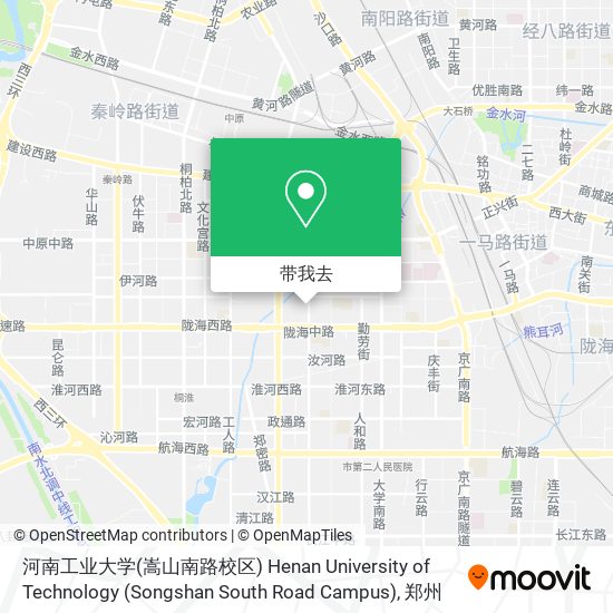 河南工业大学(嵩山南路校区) Henan University of Technology (Songshan South Road Campus)地图