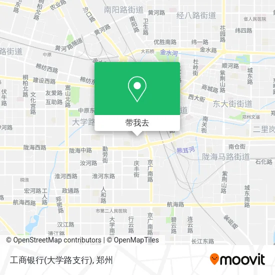 工商银行(大学路支行)地图