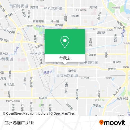 郑州卷烟厂地图