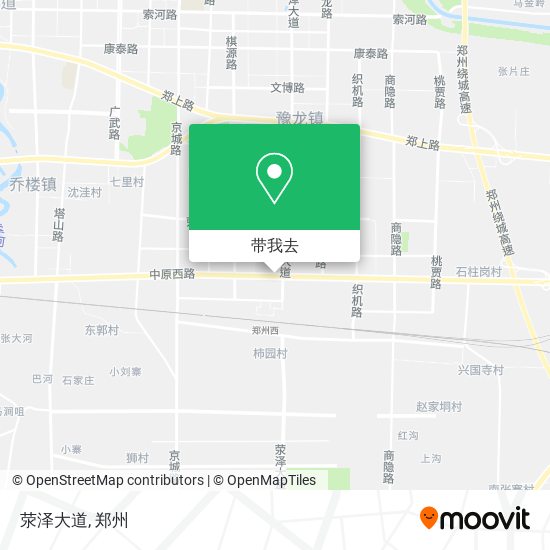荥泽大道地图