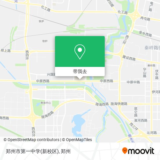 郑州市第一中学(新校区)地图