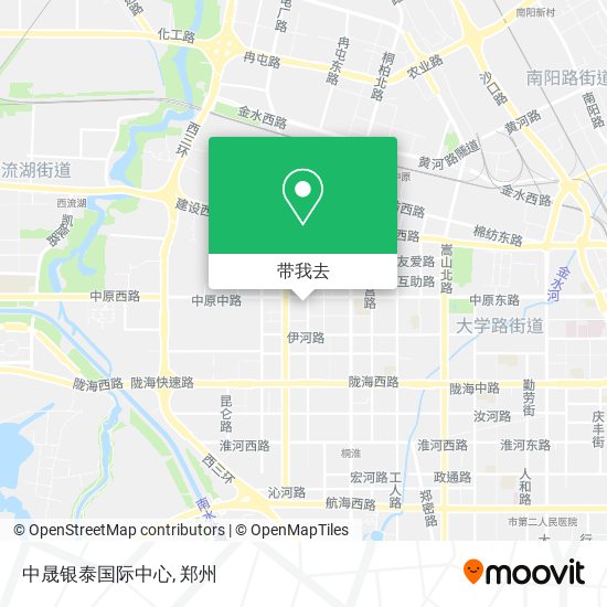 中晟银泰国际中心地图
