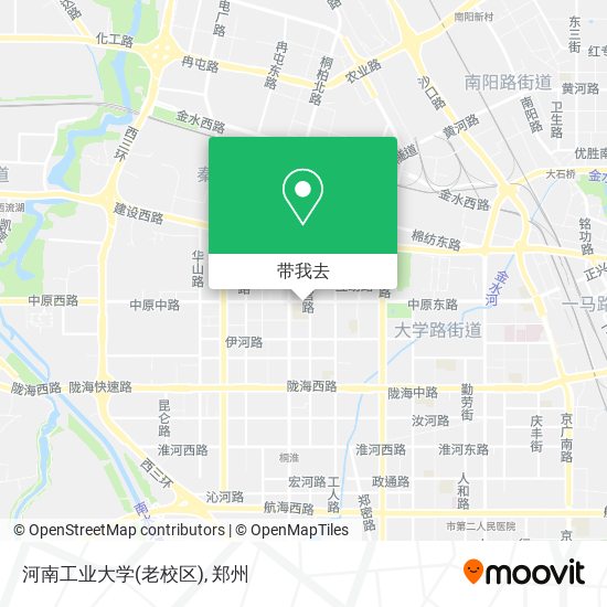 河南工业大学(老校区)地图