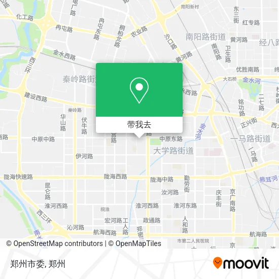 郑州市委地图