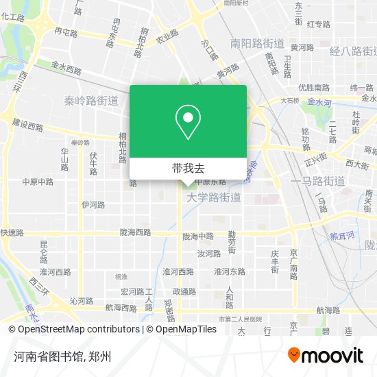 河南省图书馆地图