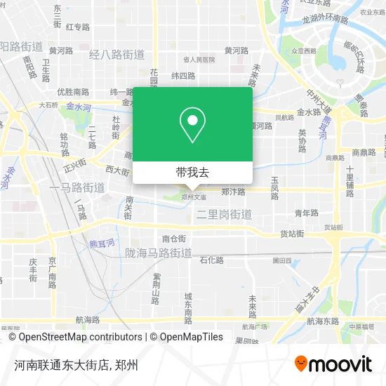 河南联通东大街店地图
