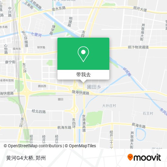 黄河G4大桥地图