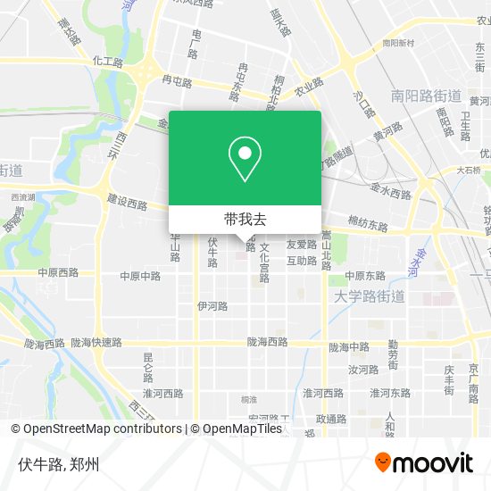 伏牛路地图