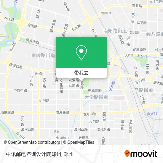 中讯邮电咨询设计院郑州地图
