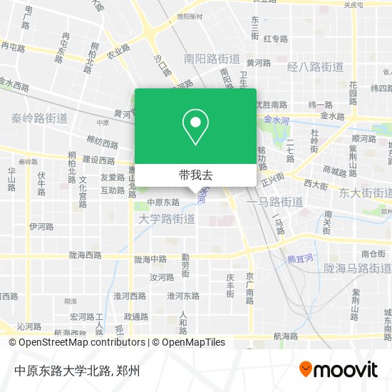 中原东路大学北路地图