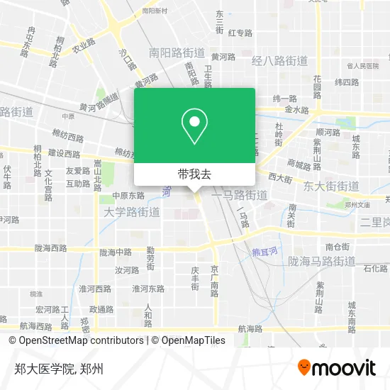 郑大医学院地图